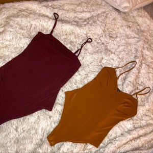 Small bodysuits by Forever 21